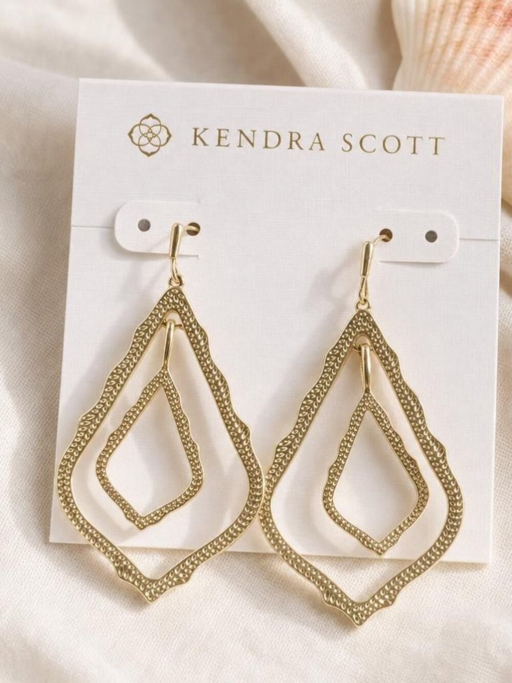 Kendra Scott Simon Gold Drop Earrings